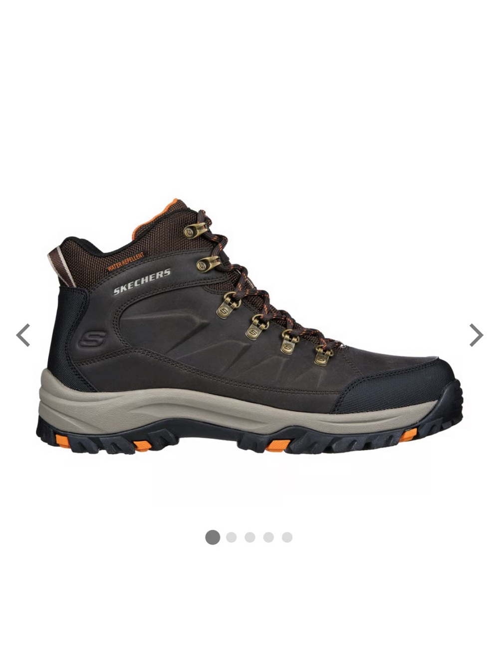 New Men’s SKECHERS RELMENT DAGGETT Outdoor Trail Hiking Boots EXTRA WIDE 11.5
